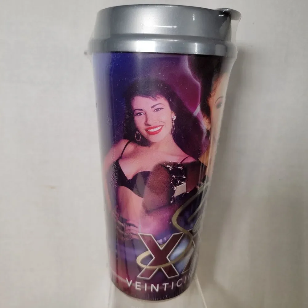 Selena XXV Plastic Tumbler w/ Lid 
